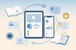資格勉強におすすめのサブスク オンライン学習サービスのイメージ